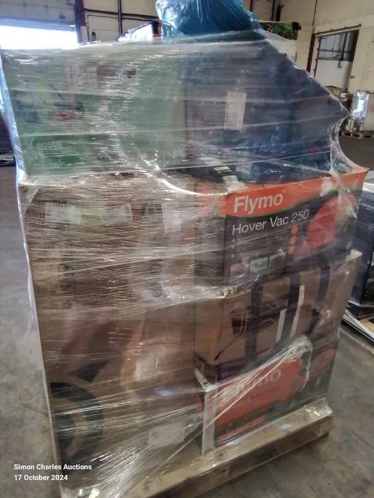 PALLET OF APPROXIMATELY 13 UNPROCESSED RAW RETURN HOUSEHOLD AND ELECTRICAL GOODS TO INCLUDE;