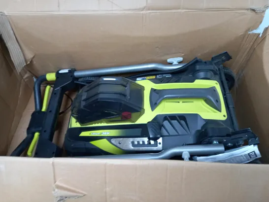 RYOBI CORDLESS 40CM LAWNMOWER 