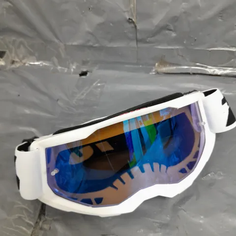 100% BIKING GOGGLES - ORANGE MIRROR LENS