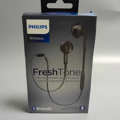 BOXED PHILIPS WIRELESS FRESH TONES EARBUDS
