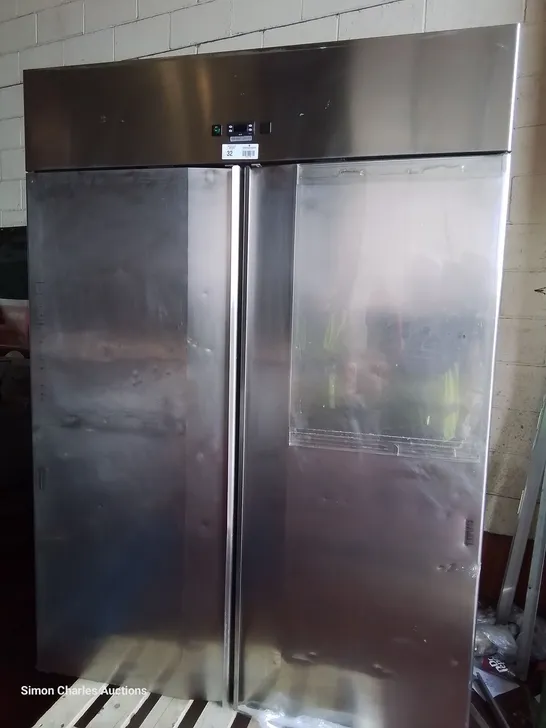 POLARIS COMMERCIAL DOUBLE DOOR TALL FRIDGE SPA TN 140