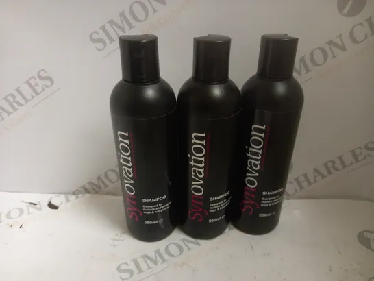 3 SYNOVATION SHAMPOOS (250ml BOTTLES)