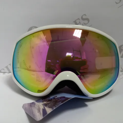 FINDWAY SKI GOGGLES - PINK/WHITE