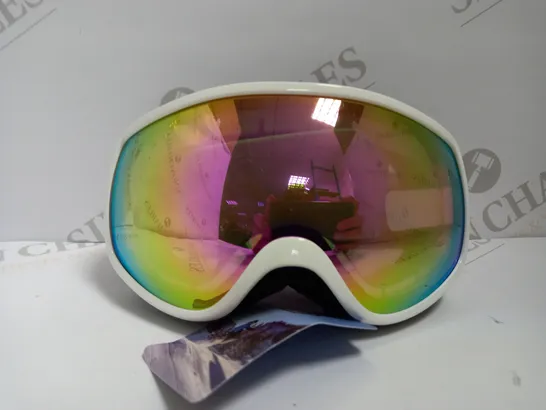 FINDWAY SKI GOGGLES - PINK/WHITE