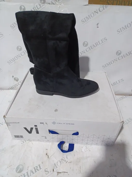 BOXED CALL IT SPRING ALDO KABANUCK BOOTS - UK 5 