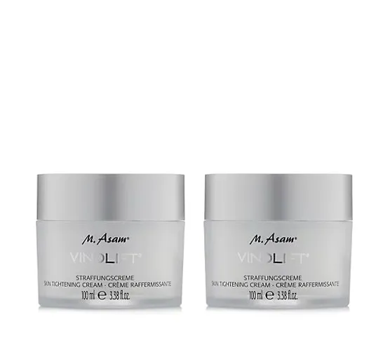 M. ASAM VINOLIFT SKIN TIGHTENING CREAM 100ML DUO