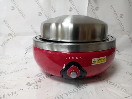 LINEA BBQ GRILL IN RED 