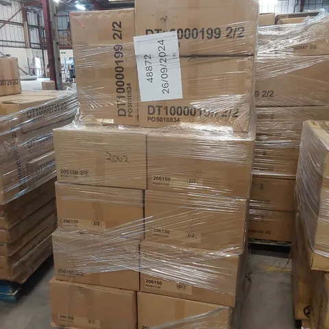 PALLET OF ASSORTED BOXED INCOMPLETE FURNITURE PARTS