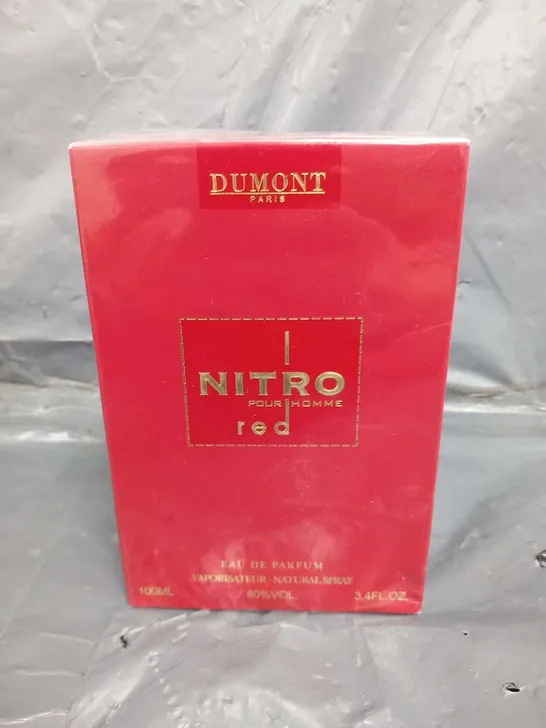 BOXED AND SEALED DUMONT PARIS NITRO RED EAU DE PARFUM 100ML