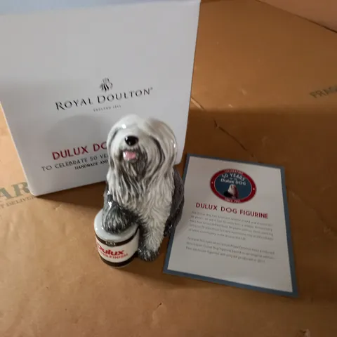 BOXED ROYAL DOULTON DOG FIGURINE