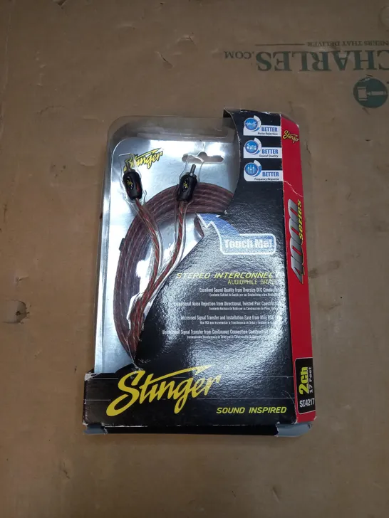 STINGER 4000 SERIES SI4217 STEREO INTERCONNECT CABLE