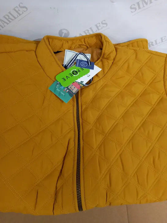 JOULES MINX GILET CARAMEL SIZE 18