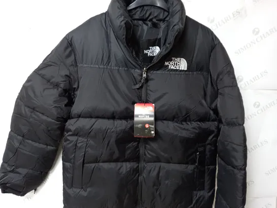 NORTH FACE ICONIC NUPTSE BLACK COAT - SIZE M