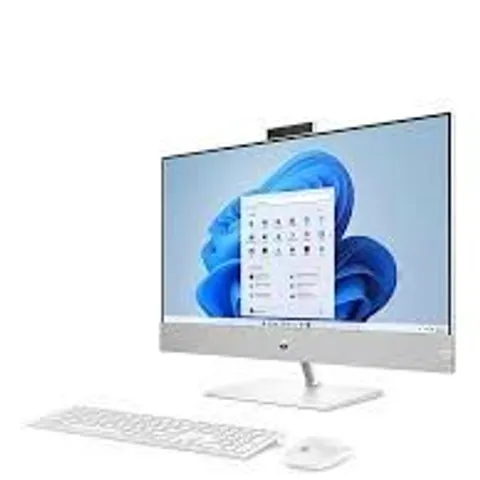 BOXED HP PAVILION 27-CA1004NA, ALL-IN-ONE DESKTOP PC. 27in FHD, INTEL CORE I7, 16GB RAM, 1TB SSD - WHITE