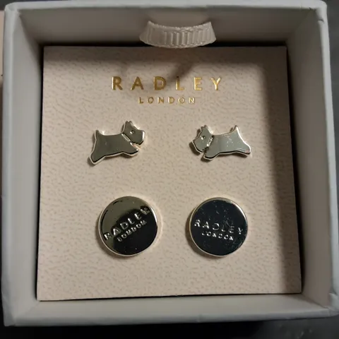 RADLEY SILVER EARRING SET 