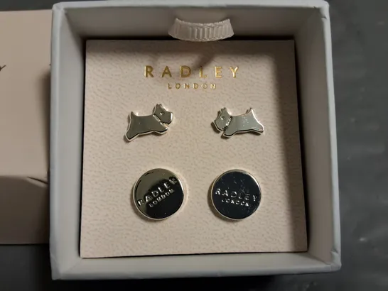 RADLEY SILVER EARRING SET 