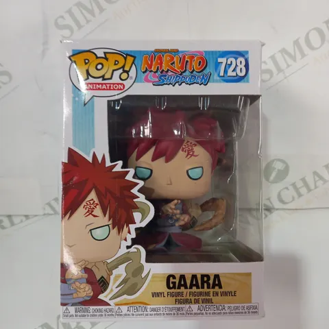 FUNKO POP ANIMATION NARUTO SHIPPUDEN (728) - GAARA VINYL FIGURE