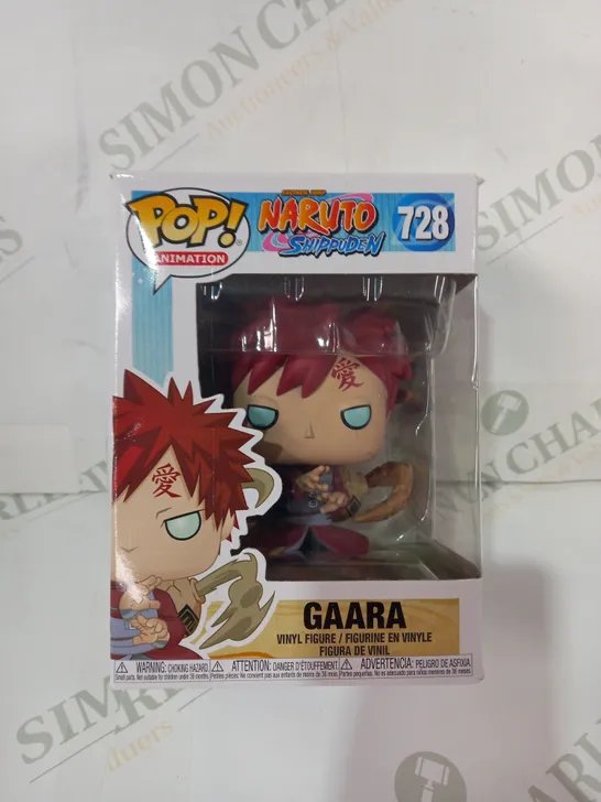 FUNKO POP ANIMATION NARUTO SHIPPUDEN (728) - GAARA VINYL FIGURE