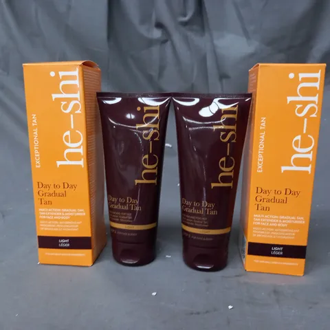 BOXED HE-SHI DAY TO DAY GRADUAL TAN KIT