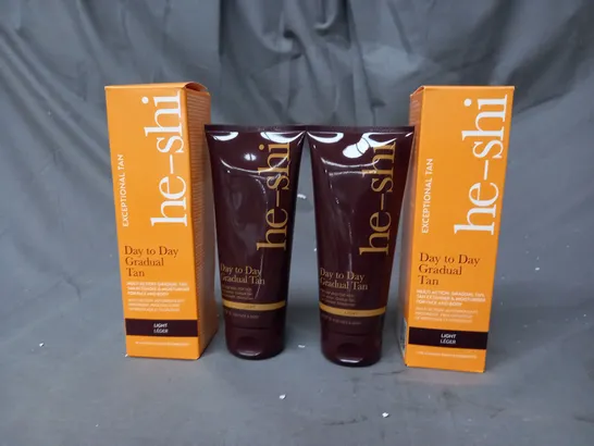 BOXED HE-SHI DAY TO DAY GRADUAL TAN KIT