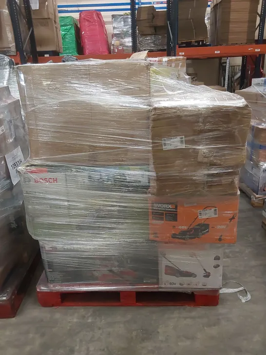 PALLET OF APPROXIMATELY 12 UNPROCESSED RAW RETURN HOUSEHOLD AND ELECTRICAL GOODS TO INCLUDE;