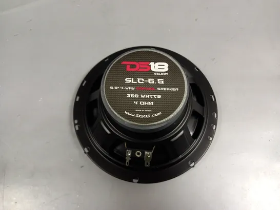 UNBOXED DS18 SLC-6.5 6.5" 4-WAY 300W COAXIAL SPEAKER