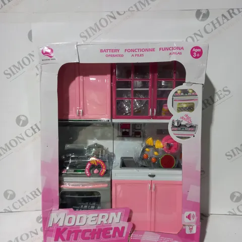 BOXED QUN FENG MODERN KITCHEN TOY SET