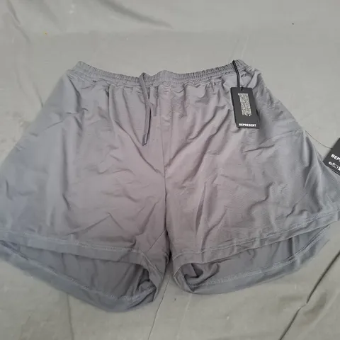 REPRESENT 247 MESH SHORTS SIZE L