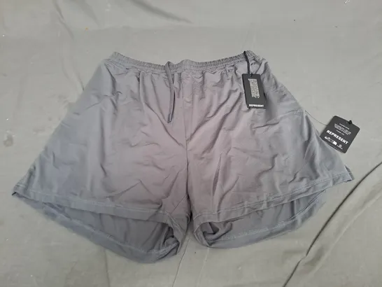 REPRESENT 247 MESH SHORTS SIZE L