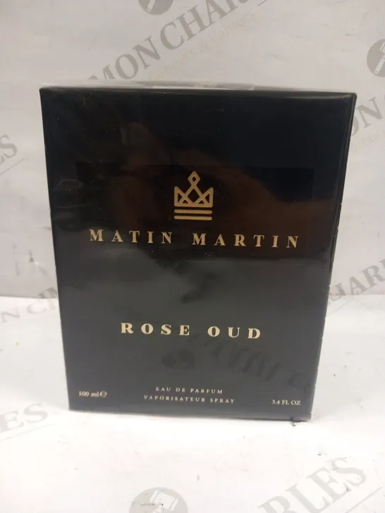 BOXED AND SEALED MATIN MARTIN ROSE OUD EAU DE PARFUM 100ML