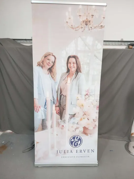 ROLL UP BANNER(JULIA ERVEN EXKLUSIVE FLORISTIK)