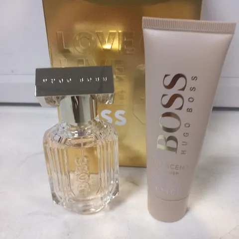 BOXED HUGO BOSS THE SCENT FOR HER EAU DE PARFUM GIFT SET