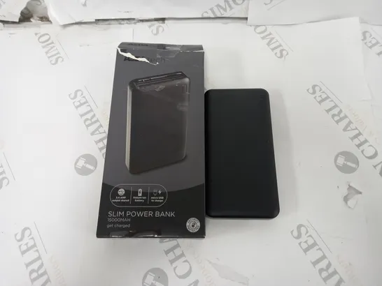 BOXED SEALED SLIM POWER BANK 15000MAH