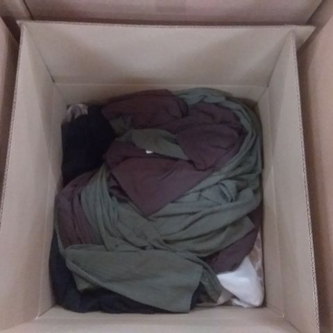BOX OF ASSORTED CLOTHES 