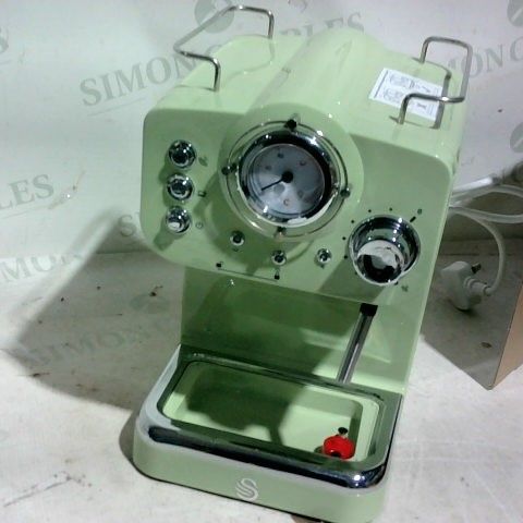 SWAN SK22110GN, RETRO PUMP ESPRESSO COFFEE MACHINE