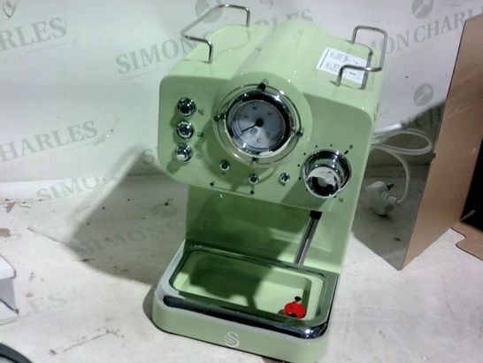 SWAN SK22110GN, RETRO PUMP ESPRESSO COFFEE MACHINE