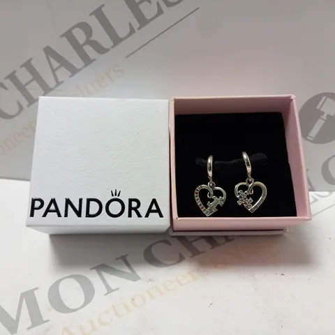 BOXED PANDORA DUO FRIENDSHIP JIGSAW CHARMS 