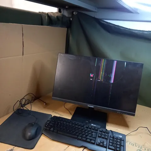 SUPERSONIC MONITOR WITH KEYBOARD AND MOUSE 