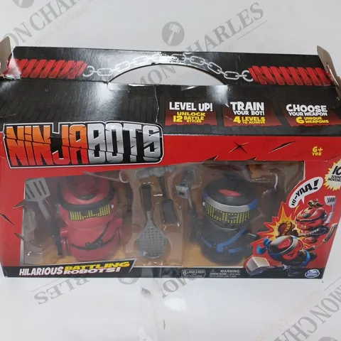 BOXED NINJABOTS BATTLING ROBOTS TOY 