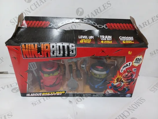 BOXED NINJABOTS BATTLING ROBOTS TOY 