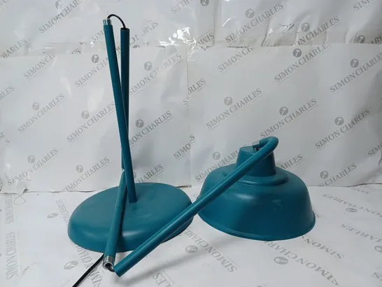 HABITAT COLLAPSIBLE LAMP BLUE FL-00327 - COLLECTION ONLY