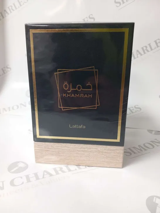 BOXED AND SEALED KHAMRAH LATTAFA EAU DE PARFUM 100ML