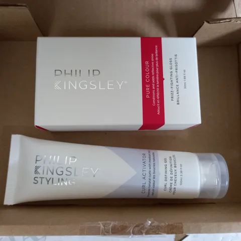 BOXED PHILP KINGSLEY PURE COLOUR AND CURL ACTIVATION 