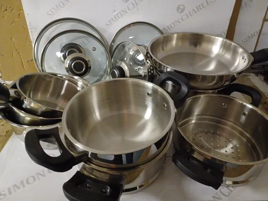 MORPHY RICHARDS EQUIP PAN SET