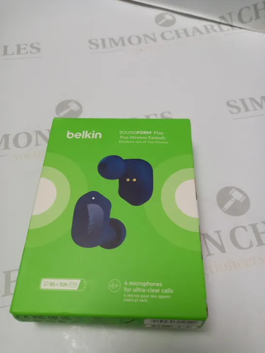 BELKIN SOUNDFORM PLAY TRUE WIRELESS EARBUDS RRP £49