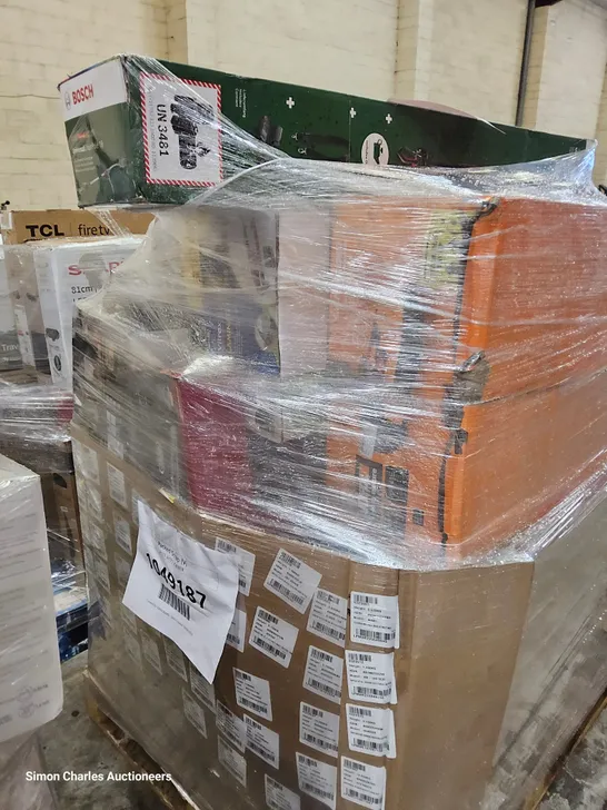 PALLET OF APPROXIMATELY 47 UNPROCESSED RAW RETURN HOUSEHOLD AND ELECTRICAL GOODS TO INCLUDE;