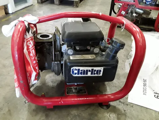 CLARKE PETROL AIR COMPRESSOR - CFP9HND