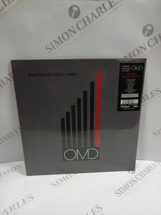 SEALED OMD BAUHAUS STAIRCASE EXCLUSIVE RED & GREY VINYL