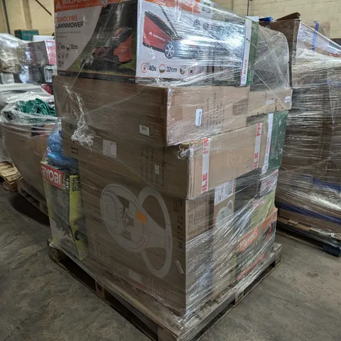 PALLET OF APPROXIMATELY 15 UNPROCESSED RAW RETURN HOUSEHOLD AND ELECTRICAL GOODS TO INCLUDE;