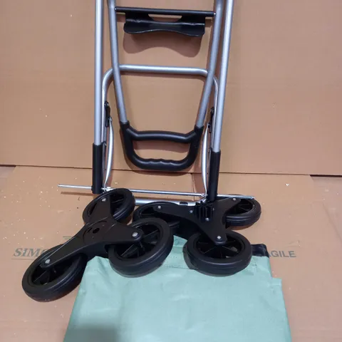 LOCK 'N LOCK INSULATED SHOPPING TROLLEY CART WITH STAIR CLIMB WHEELS